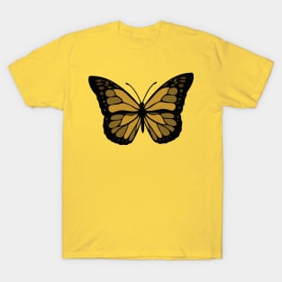 Yellow Monarch Butterfly design! Amazing Color Pattern! T-Shirt